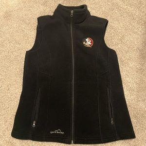 Eddie Bauer FSU Women’s Fleece Vest size medium.